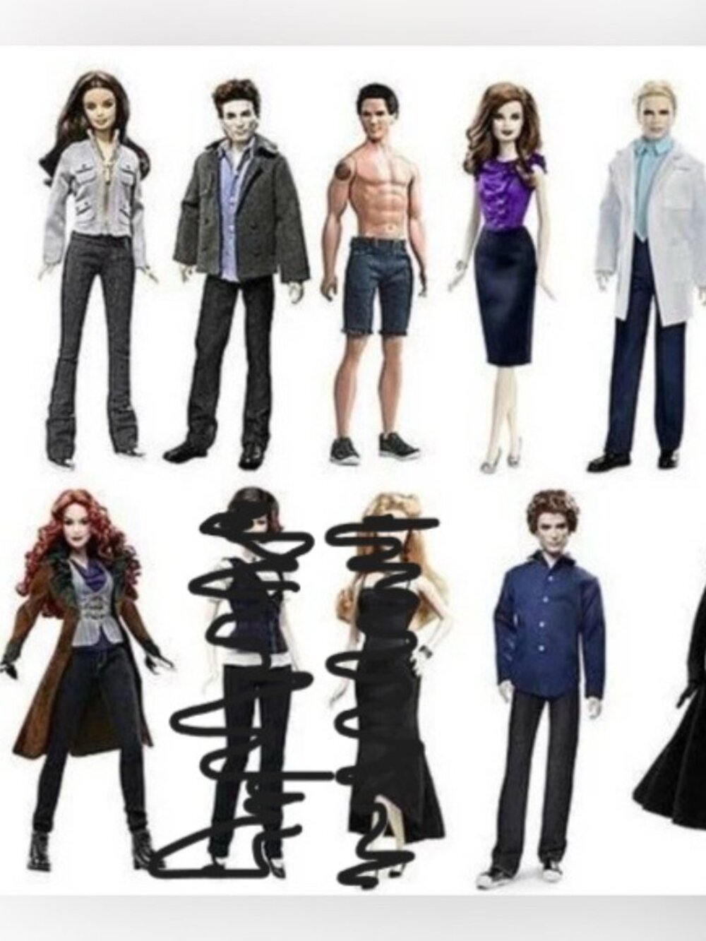 Twilight Saga Barbie Dolls EUC-Pick one